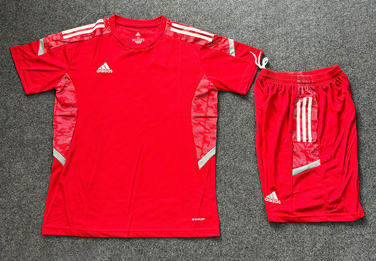 R006 Hot Sale Man Sublimation 100% Polyester Football Clothing Training Football Set Football Uniform Wear