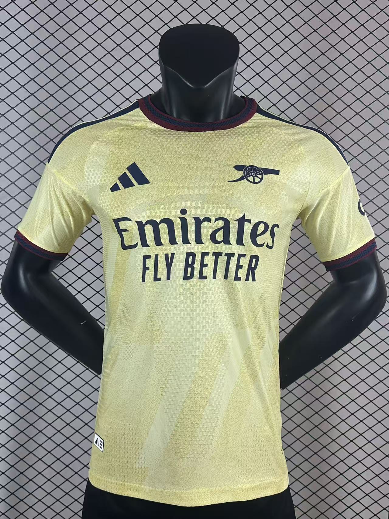 26-27Arsenal away second kit Custom Football Jersey Soccer Team Uniform Sublimation Print Breathable Sports Shirt Quick Dry Breathable