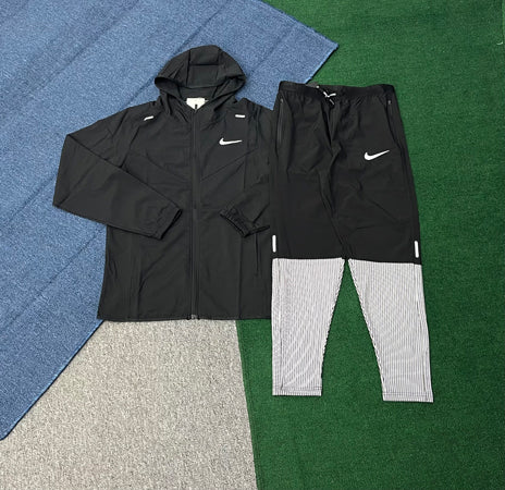 2201+2531 Custom Logo Windbreaker Tracksuit Set Men Waterproof Lightweight Running Sports Jacket Pants Training Set