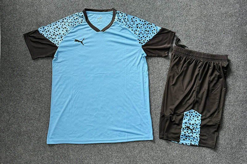 P002 Quick Dry Training Clothes Soccer Shirts Short Sleeve Football Wear Team Uniforms Soccer Sportswear For Men