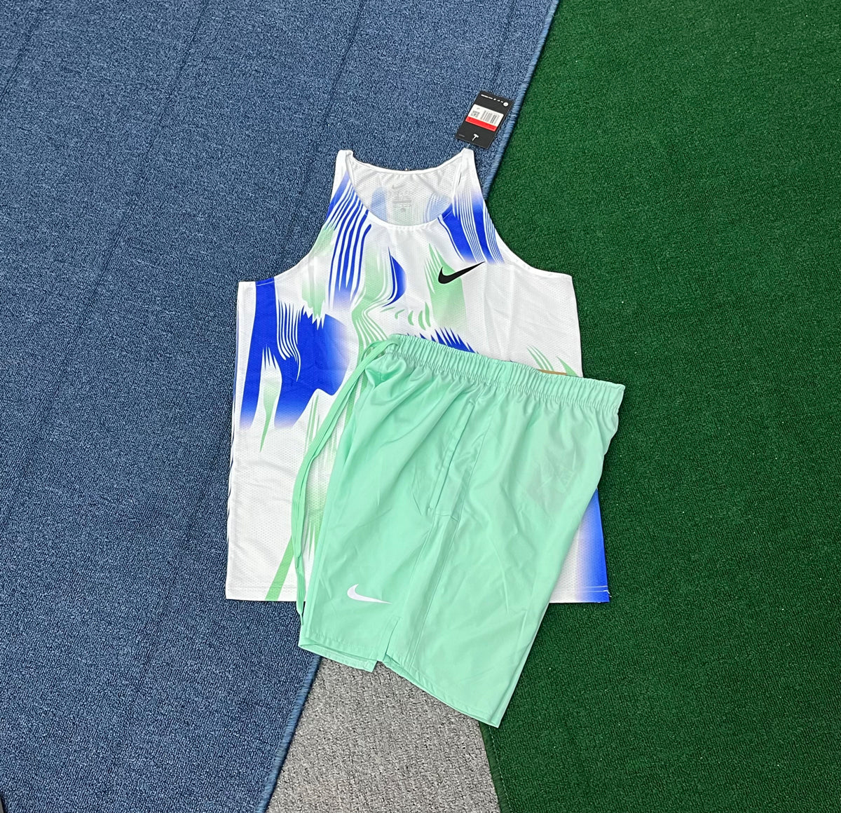 B003+D218 Wholesale Cheap Men's Breathable Tracksuit Vest Shorts Set Custom Summer Shorts Outdoor Casual 2 Piece Matching Set