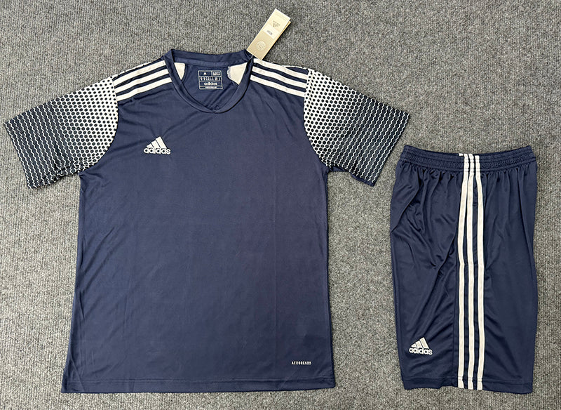 R010 Mens Breathable Soccer Uniform Adult Sublimation Football Jersey Polyester Football Soccer Wear Set