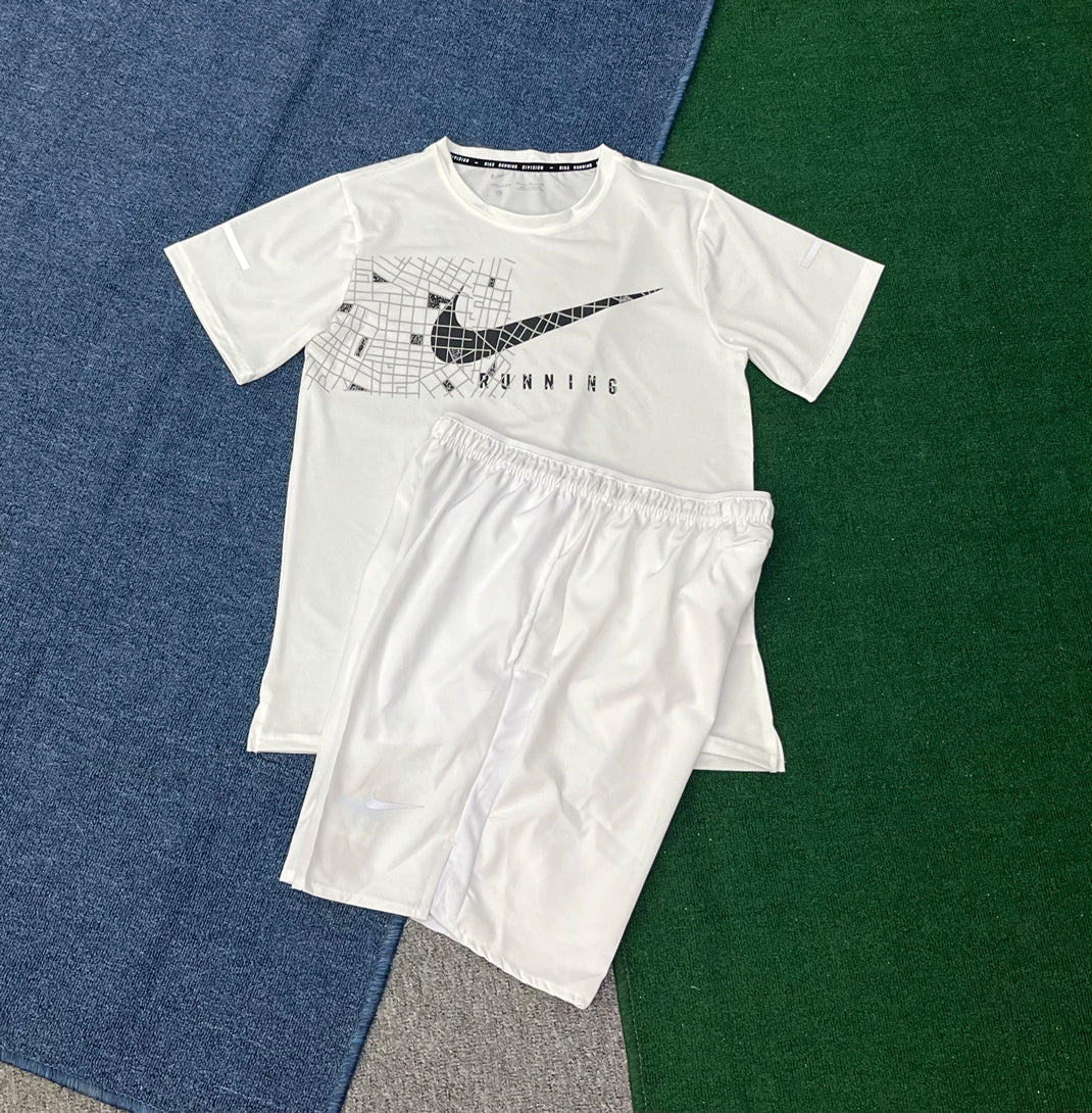 6368+2609 Running Clothe Short Sets 2 Piece Outfits Fashion Tracksuits Casual Set Dry Quick Jogging Suits