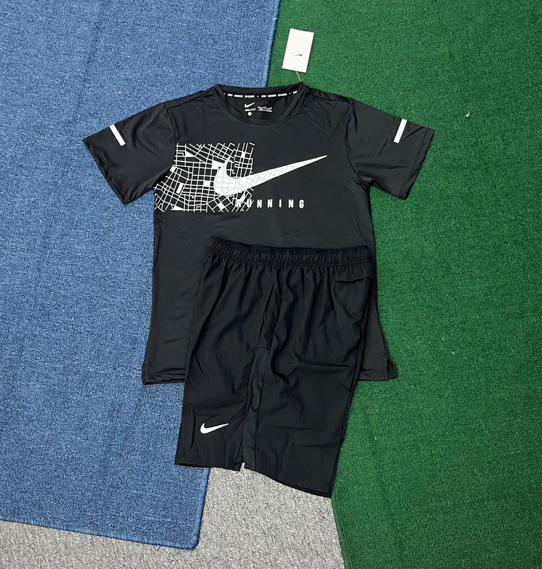 6368+2609 Running Clothe Short Sets 2 Piece Outfits Fashion Tracksuits Casual Set Dry Quick Jogging Suits