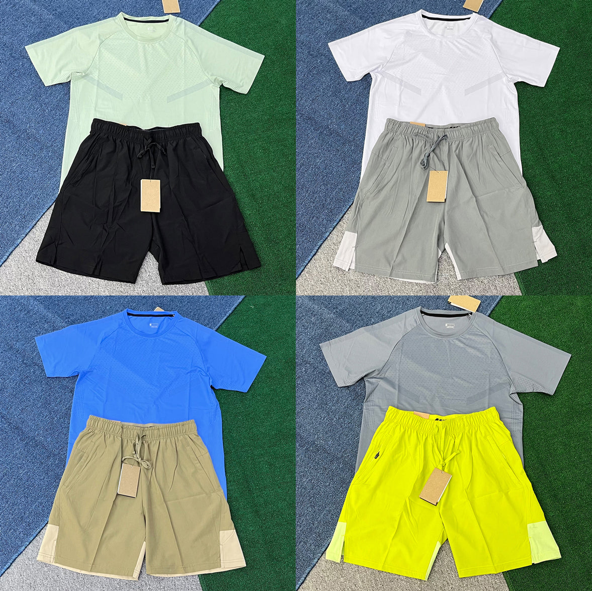 T1102+D975 High Quality Soccer Jersey Set Custom Sublimation Men Training Uniform Soccer Training Sportswear