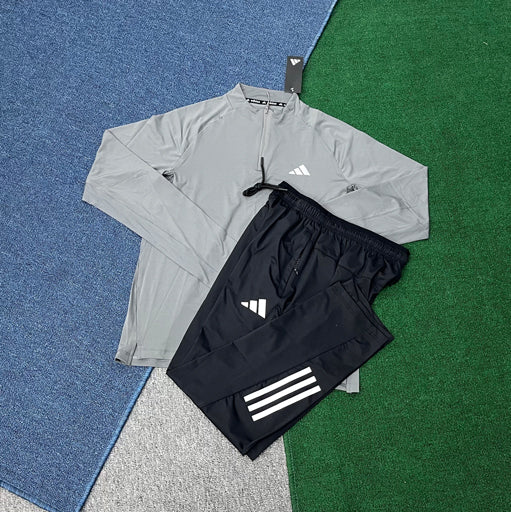 BL1622+LP802 Mens Lightweight Windbreaker Set Breathable Active Tracksuit Shirts and Pants Comfortable Outdoor Running Sports