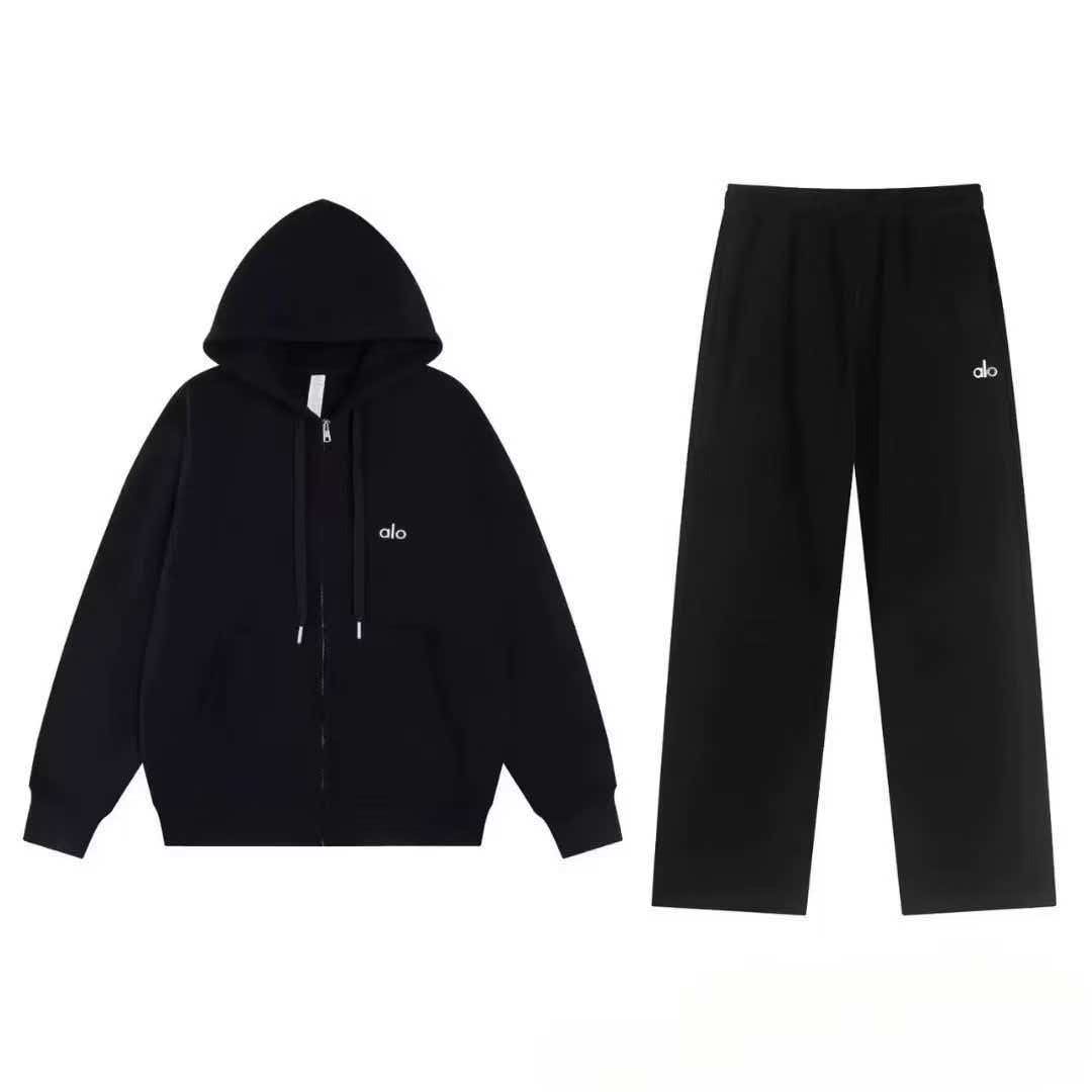 Men's Tracksuits Set Full Zip Jacket Hoodie Sweatsuit Running Sport Pants Outfits for Men with Zipper Pockets OEM ODM