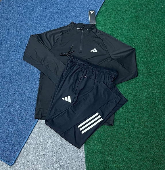 BL1622+LP802 Mens Lightweight Windbreaker Set Breathable Active Tracksuit Shirts and Pants Comfortable Outdoor Running Sports