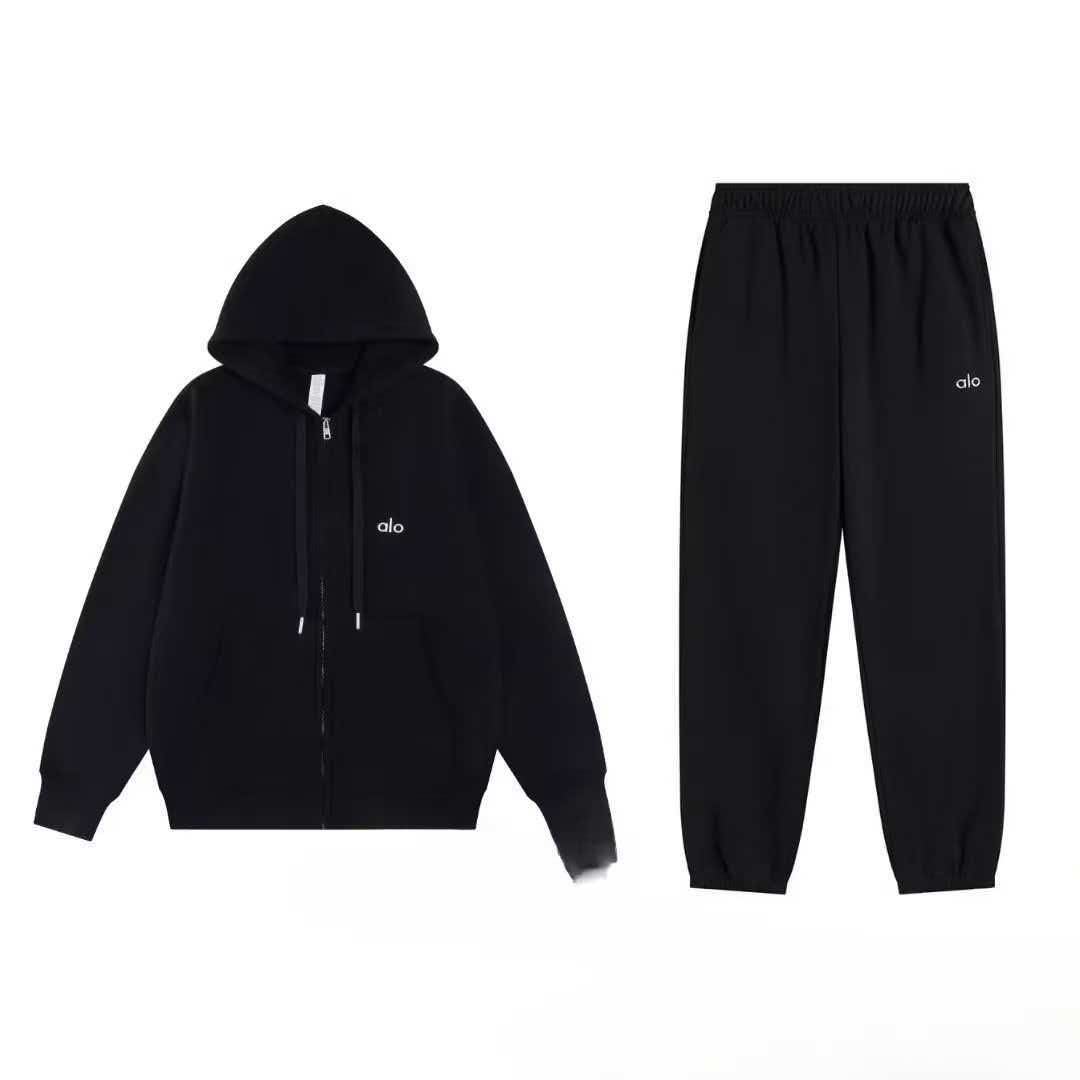 Men's Tracksuits Set Full Zip Jacket Hoodie Sweatsuit Running Sport Pants Outfits for Men with Zipper Pockets OEM ODM