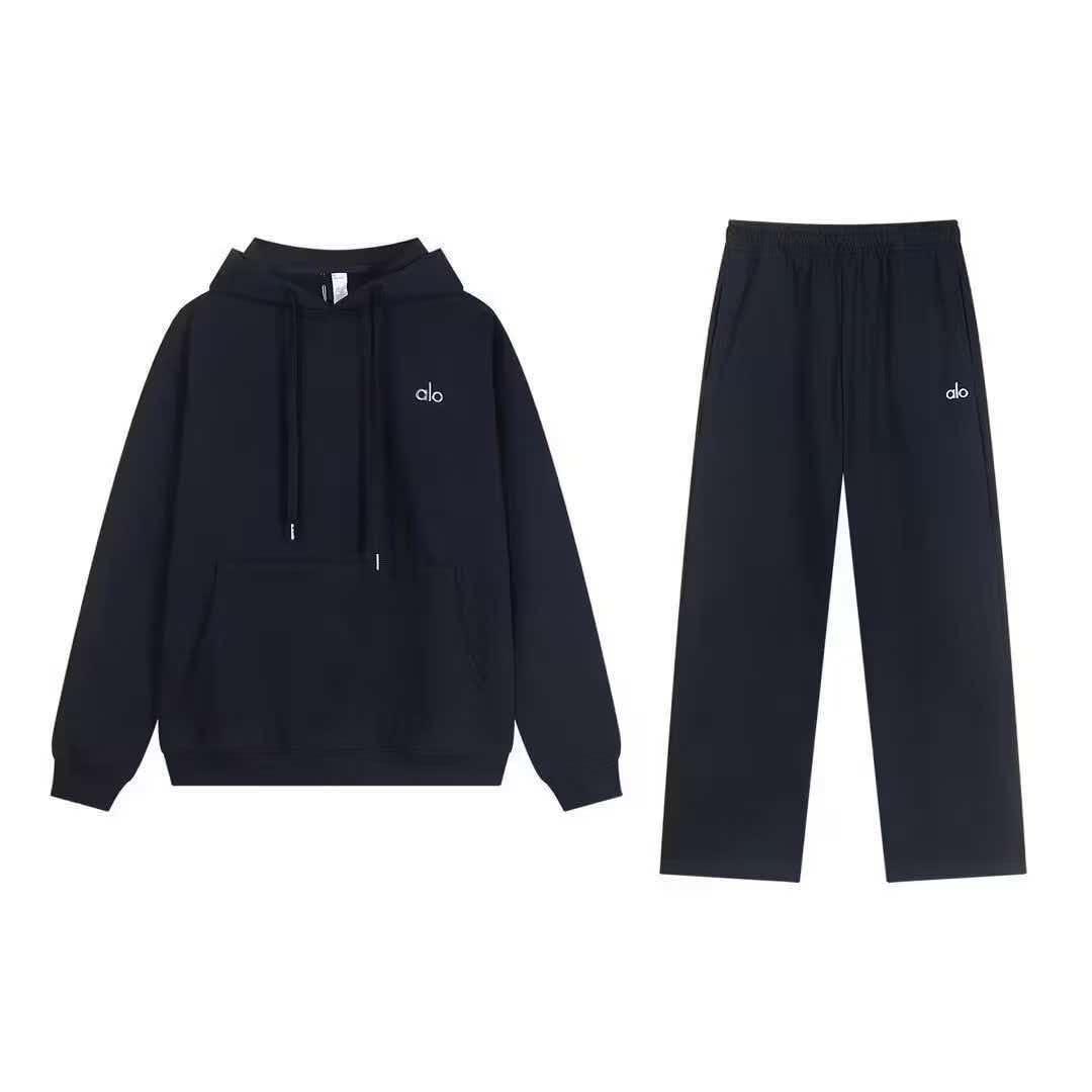 Comfortable Breathable Lightweight Winter Training Set Running Sports Men Casual Solid Windbreaker Suit Hoodie Track