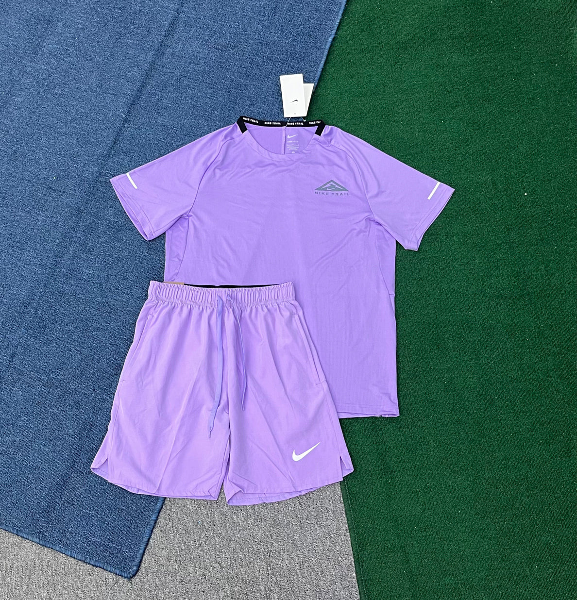 890+218 Summer Running Sports T-shirt and Shorts Kit Low Price Men's 100% Polyester Quick Dry Lightweight Summer Tracksuit