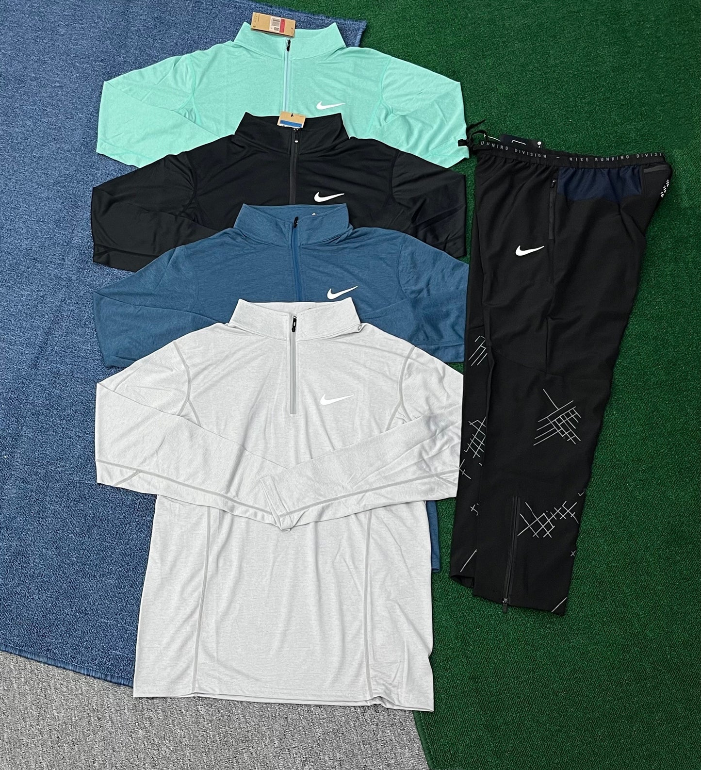 C213+7505 Soccer Sport Long Sleeve Shirt Polyester Joggers Training Sets Workout Men Shirts Pants Slim Fit Training Sets Sports Running