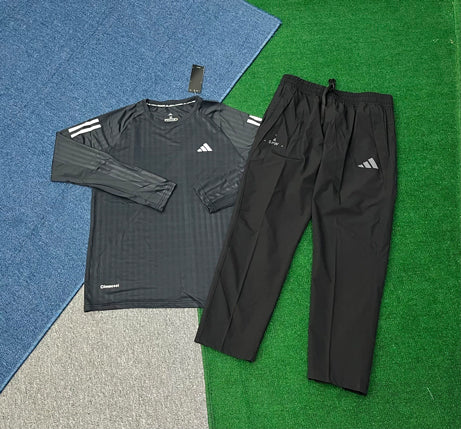 LP805+1240 Men's Custom Casual Windbreaker Set 2 Piece Sportswear Quick Dry Shirts Jogger Pants Outdoor Running Training Tracksuit