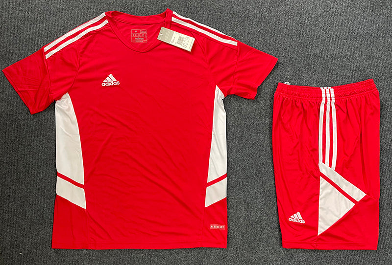R003 Training Wear Futbol Breathable Men Short Sleeve Soccer Jersey Set Customized Soccer Wear