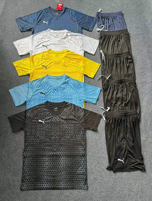 P001 Popular New Design Team Soccer Jerseys Comfortable Soccer Training Wear Adult Football Tracksuit