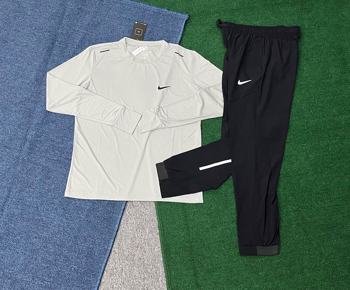 5982 Custom Soccer Lightweight Sport Running Streetwear Shirt Sets with Logo Long Sleeved Shirt and Pants Set Two Piece Tracksuit