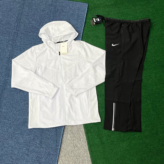 2201+7503 Custom Men Running Outdoor Sportswear Reflective Zip up Polyester Windbreaker Tracksuit Track Jacket and Pants Set