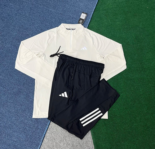 BL1622+LP802 Mens Lightweight Windbreaker Set Breathable Active Tracksuit Shirts and Pants Comfortable Outdoor Running Sports