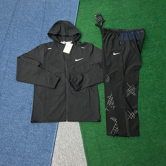 2201+7505 Soccer Custom logo Men Jacket Suits Two Pieces Polyester Jacket Windbreaker Running Sport Tracksuit Hoodies Training Jacket