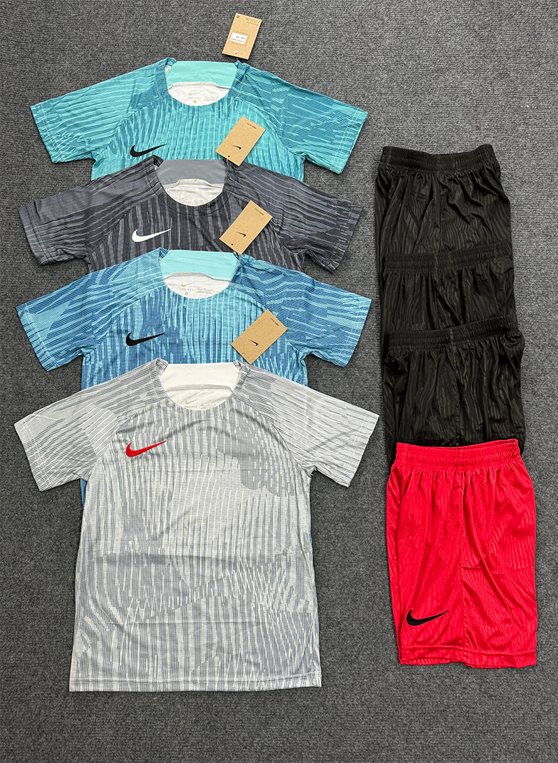 N002 Men's Soccer Wear Set Quick Dry Breathable Football Jersey Wholesale Custom Soccer Wears Uni Football Suits