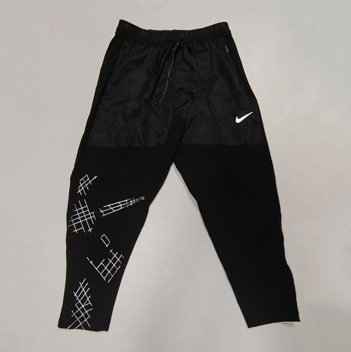 A7505 Oem Sportswear Quick Dry Jogging High Elastic Trousers Custom Running Sweatpants Pants for Men Lightweight Breathable Pants