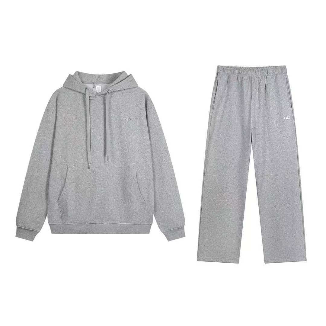 Comfortable Breathable Lightweight Winter Training Set Running Sports Men Casual Solid Windbreaker Suit Hoodie Track