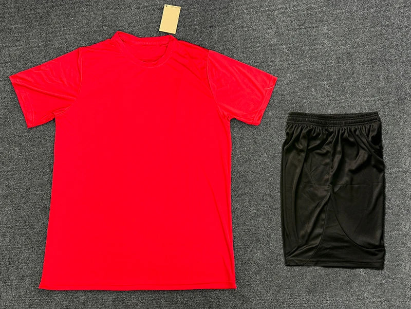 Factory Price Breathable Striped Soccer Wear 100% Polyester Fabric Football Shirt Maillot De Foot Men Retro Soccer Jersey