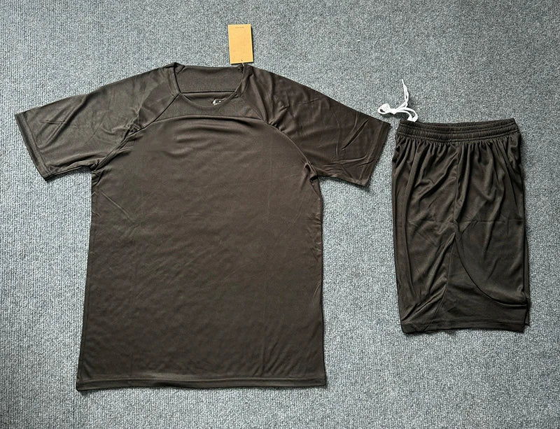 Factory Price Breathable Striped Soccer Wear 100% Polyester Fabric Football Shirt Maillot De Foot Men Retro Soccer Jersey