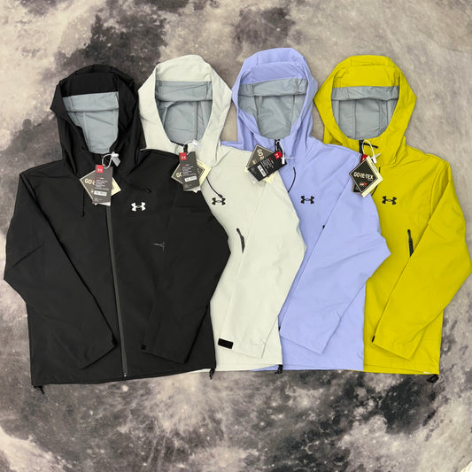 Y01 Men's Windbreaker Jacket Waterproof Lightweight Hooded Hiking Breathable Cotton Tracksuit Outdoor Running Training Jacket