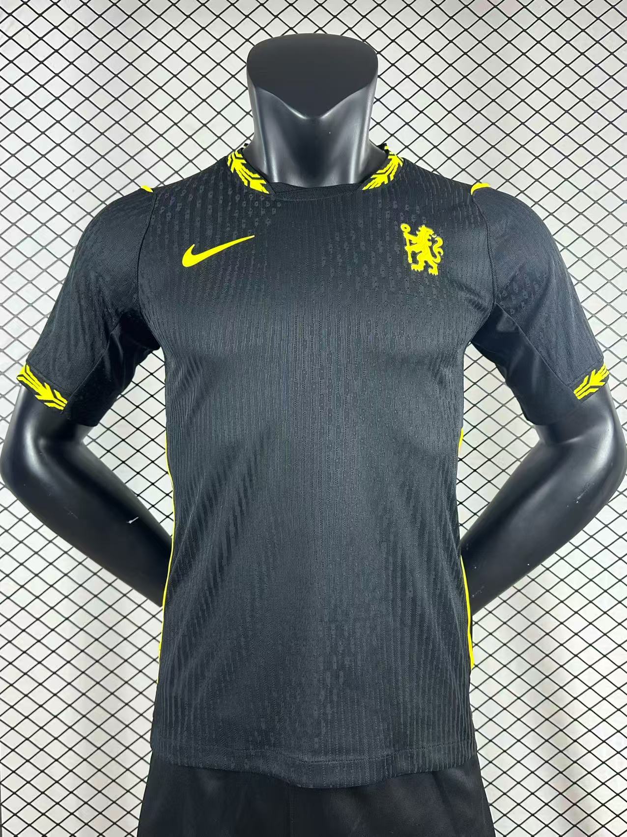 26-27Chelsea away Custom Men's Football Jersey Soccer T Shirt Polyester Quick Dry Sublimation Printed Regular Fit Sports Training Wear Tshirts