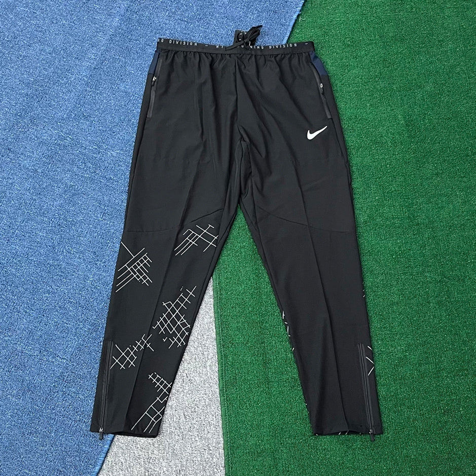 7505 Soccer Sports Quick Drying Pants Men's Outdoor Running Training Pants Breathable Lightweight Joggers with Zipper Mens Trousers