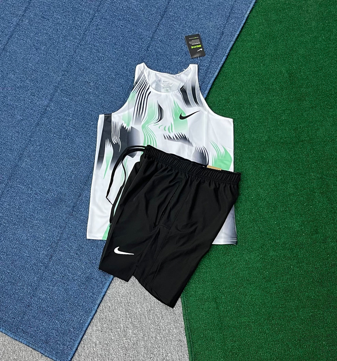 B003+D218 Wholesale Cheap Men's Breathable Tracksuit Vest Shorts Set Custom Summer Shorts Outdoor Casual 2 Piece Matching Set