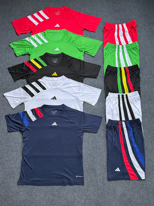 R007 Custom Soccer Wear Set Oem Logo Accepted Football Uniform for Soccer Team Club Soccer Jersey Set