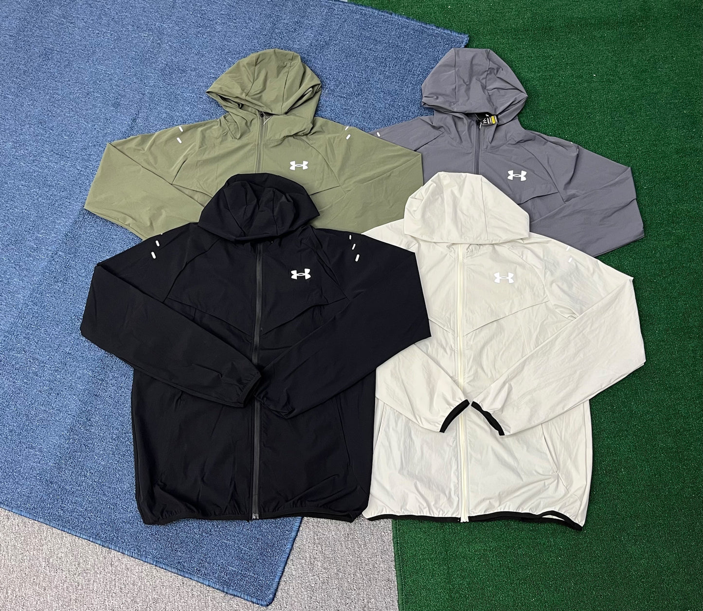 81314 Soccer Men's Hoodies Sweatshirts Windbreaker Jacket and Long Pants Suits Vestes Pour Hommes Lightweight Running Jacket Set