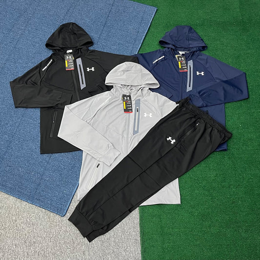 759 Custom Soccer Mens Zip up Sport Joggers Set Windbreaker Jacket Set Two Pieces Jacket and Pants Jogging Track Suit for Men