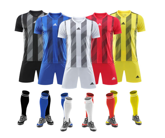 R017 Team Player Sublimated Uniform Adults Soccer Uniform Set 100% Polyester Soccer Jerseys Maillot De Foot