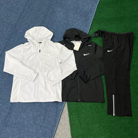 2201+7503 Custom Men Running Outdoor Sportswear Reflective Zip up Polyester Windbreaker Tracksuit Track Jacket and Pants Set