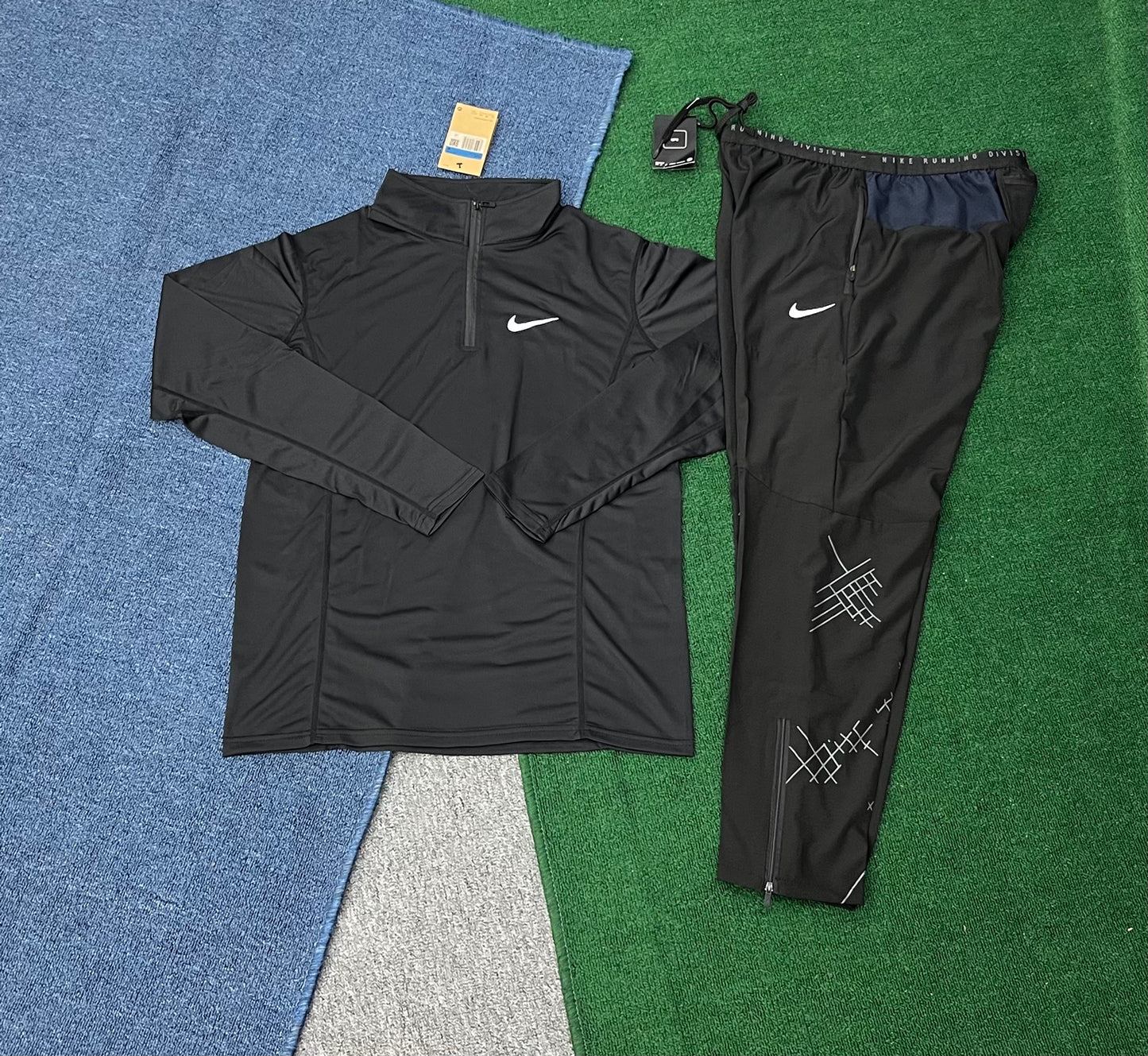 C213+7505 Soccer Sport Long Sleeve Shirt Polyester Joggers Training Sets Workout Men Shirts Pants Slim Fit Training Sets Sports Running