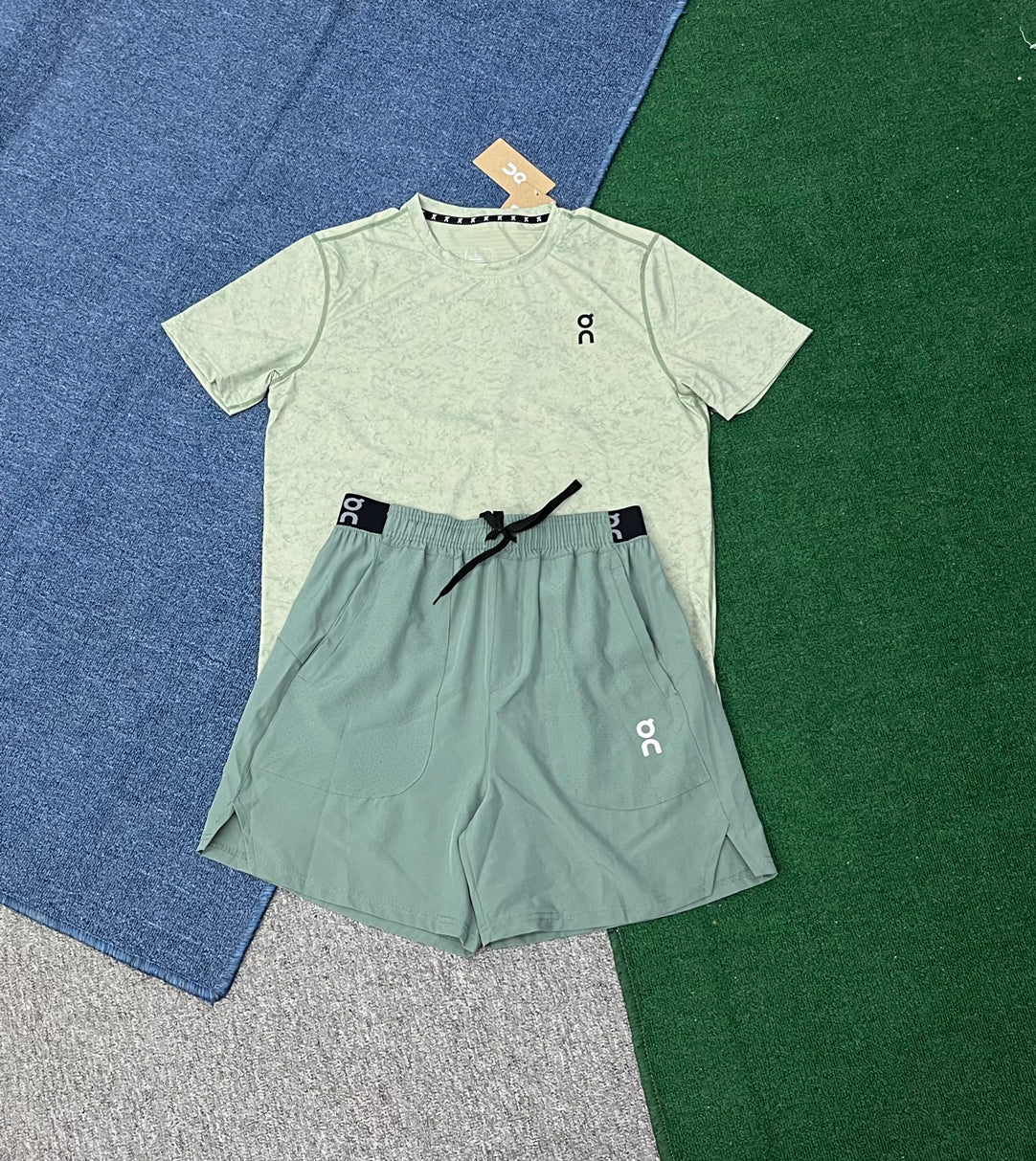 2708+2344 Fashion Summer Man Clothes Breathable Running Men's T Shirt and Short Sets Short Sleeve Tops Comfortable Shorts Set